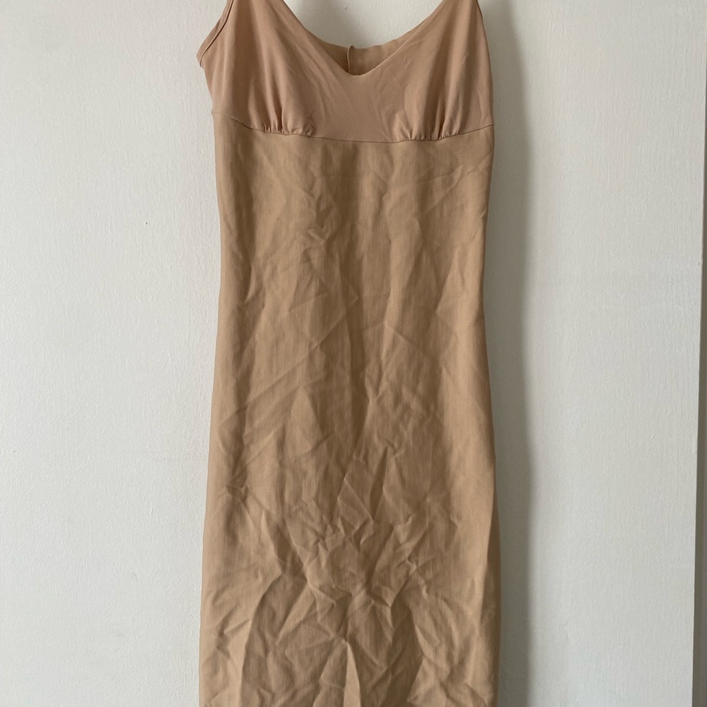 Commando Tan Chemise Slip